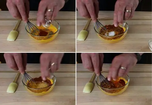 Adding Spices and Hot Sauce