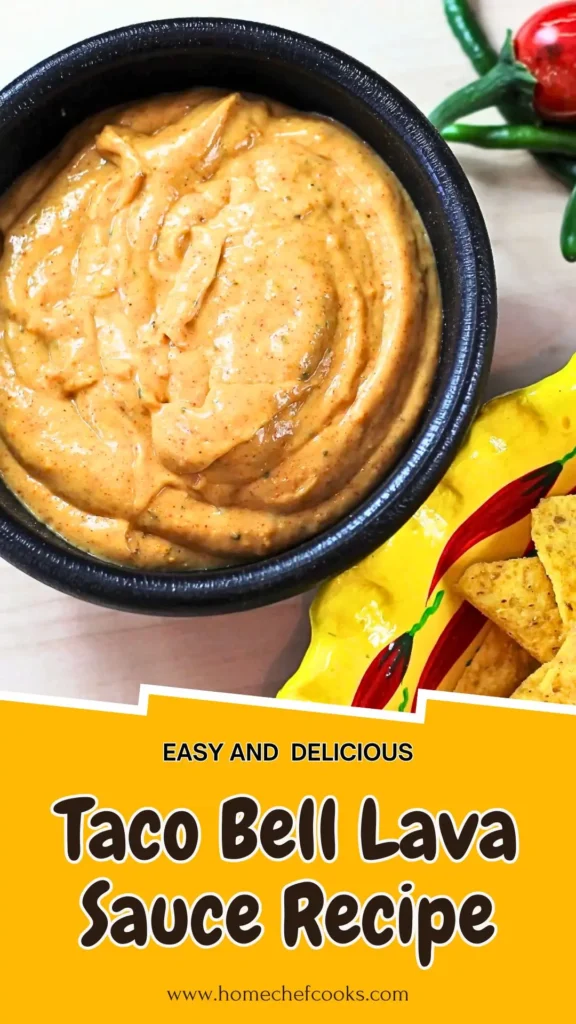 Copycat Taco Bell Lava Sauce Recipe