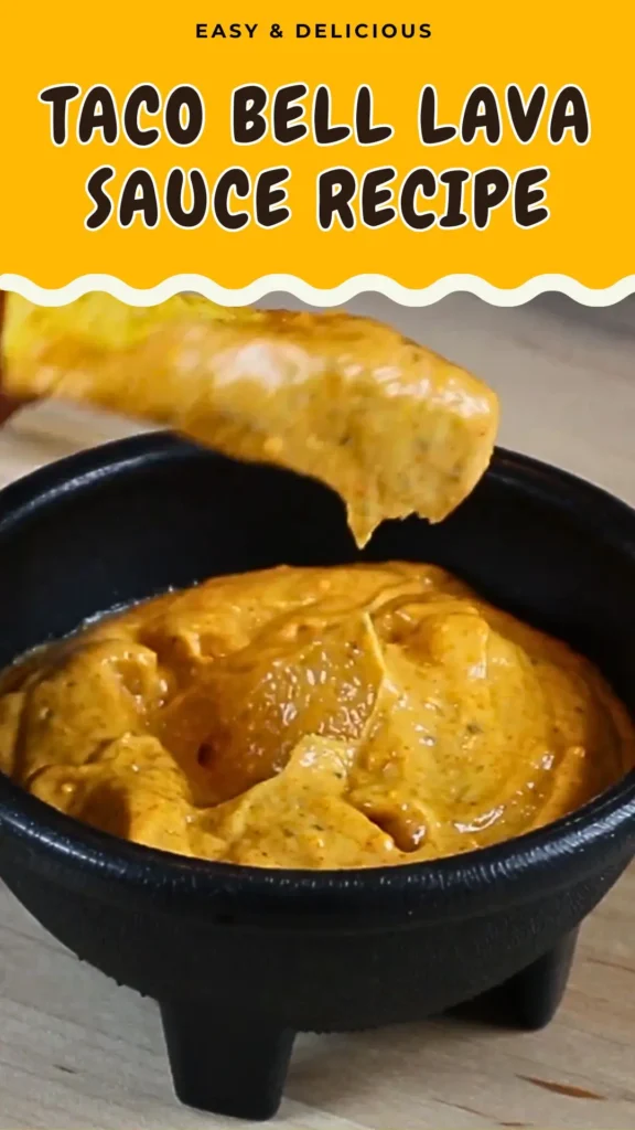 Taco Bell Lava Sauce