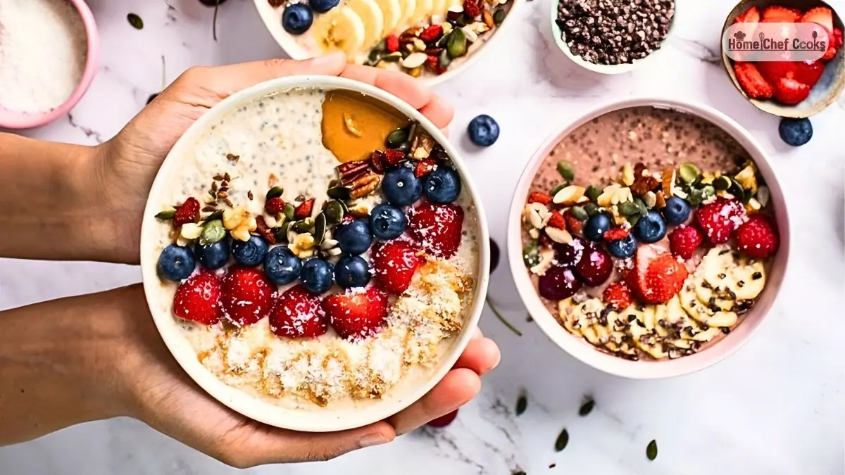 Tropical Smoothie Chia Oatmeal Pudding Recipe