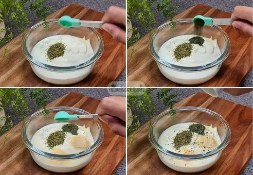 Add the Dried Herbs and Spices