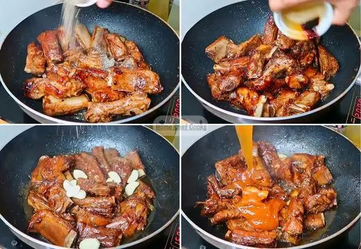 Add the Sauce Ingredients