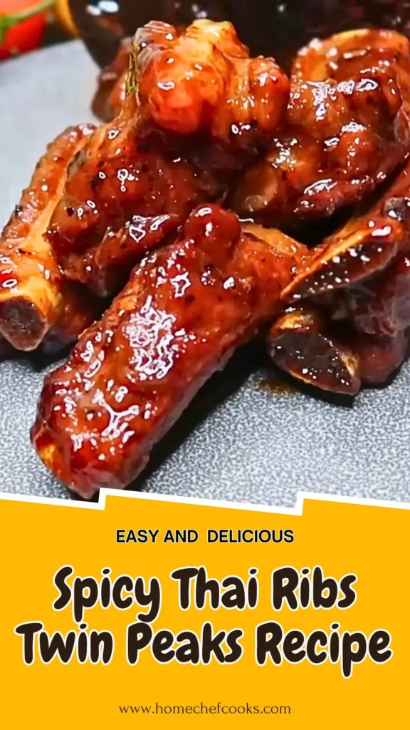 Copycat Spicy Thai Ribs Twin Peaks Recipe