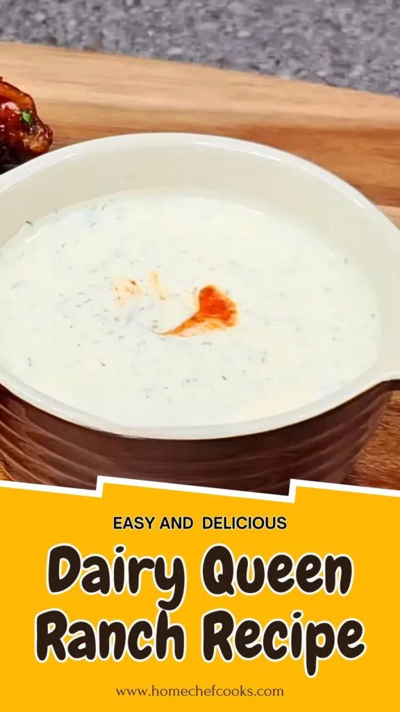 Copycat Dairy Queen Ranch Recipe