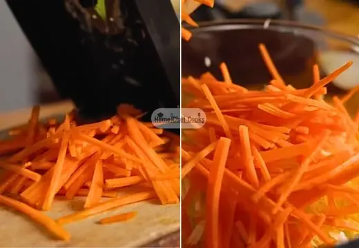 Shred the Carrots