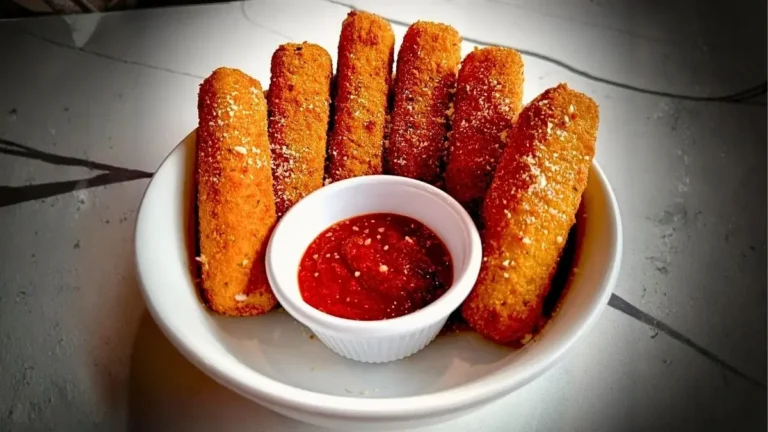 Battered Mozzarella Sticks Recipe