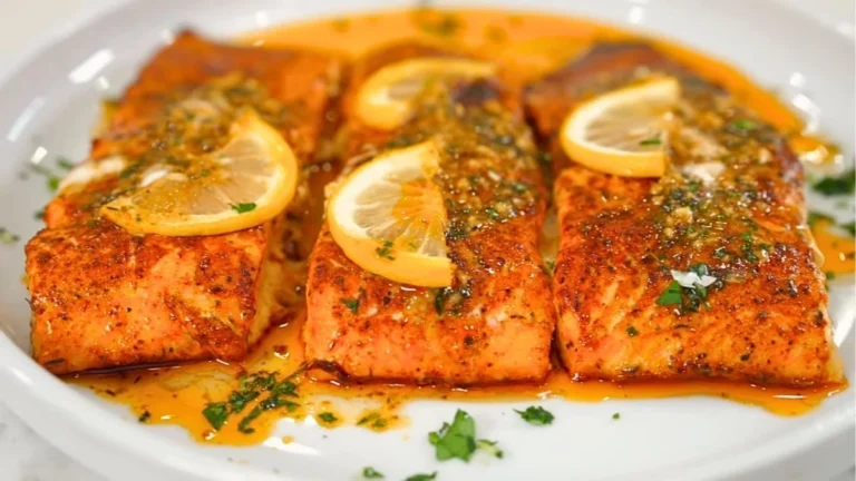 Cajun Honey Butter Salmon Recipe