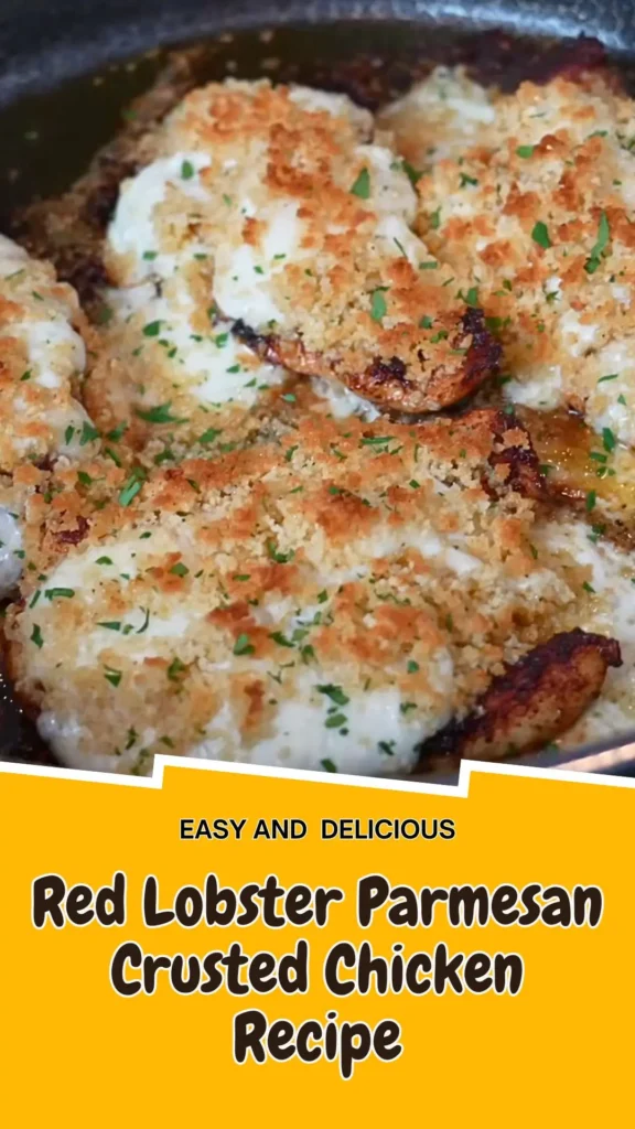 Copycat Red Lobster Parmesan Crusted Chicken Recipe