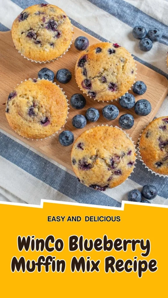 Copycat WinCo Blueberry Muffin Mix Recipe