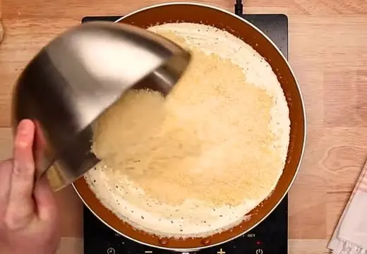 Gradually Incorporate Parmesan Cheese