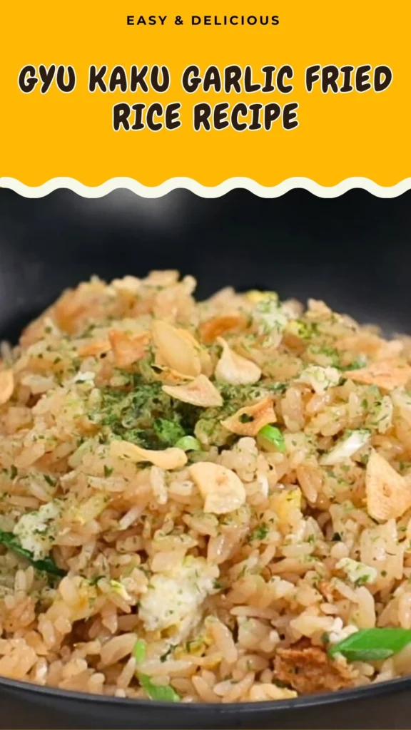 Gyu Kaku Garlic Fried Rice