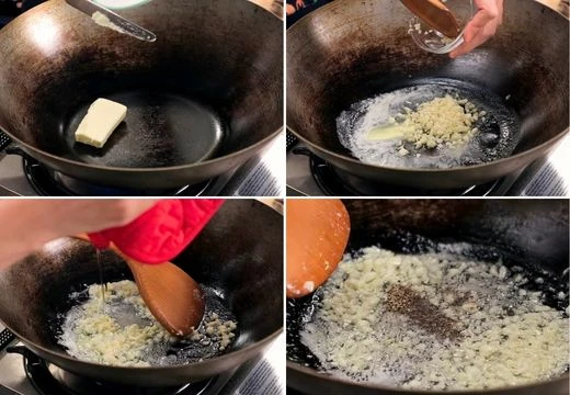 Sauté the Garlic Base