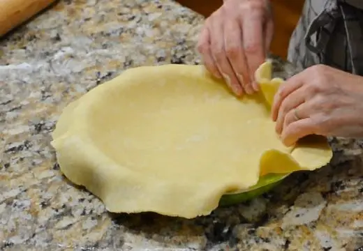 Transfer to the Pie Plate