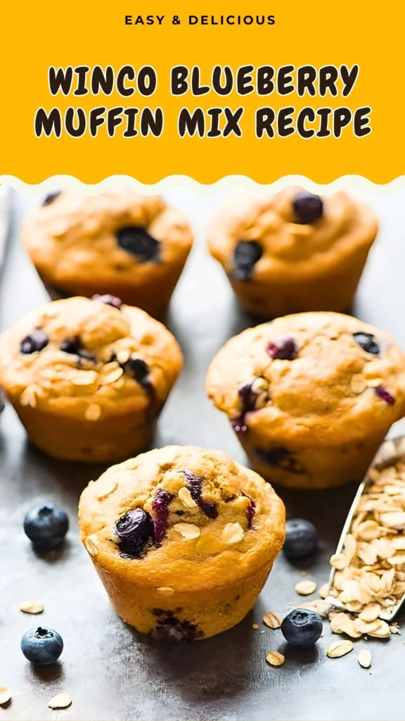 WinCo Blueberry Muffin Mix