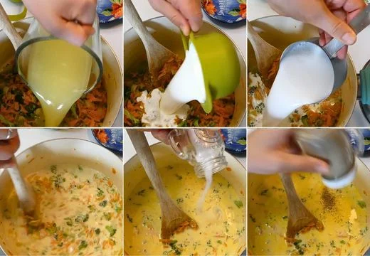 Add the Liquids Gradually