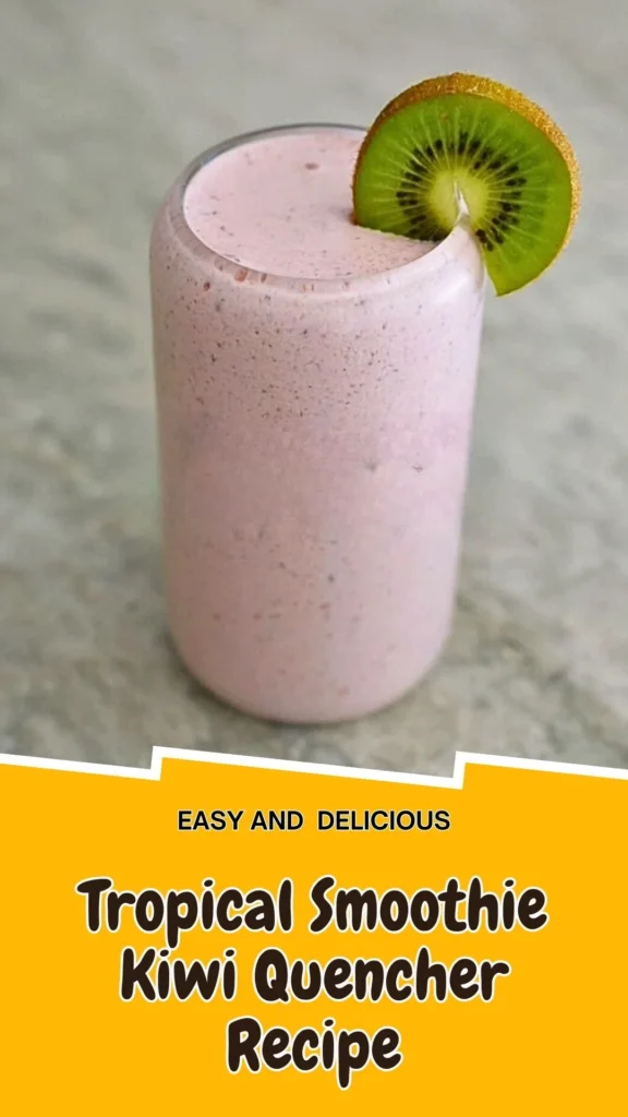 Copycat Tropical Smoothie Kiwi Quencher Recipe