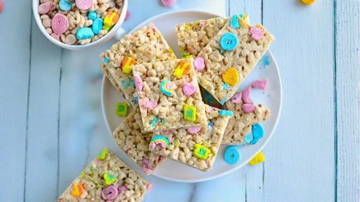 Lucky Charm Rice Krispie Treat Recipe