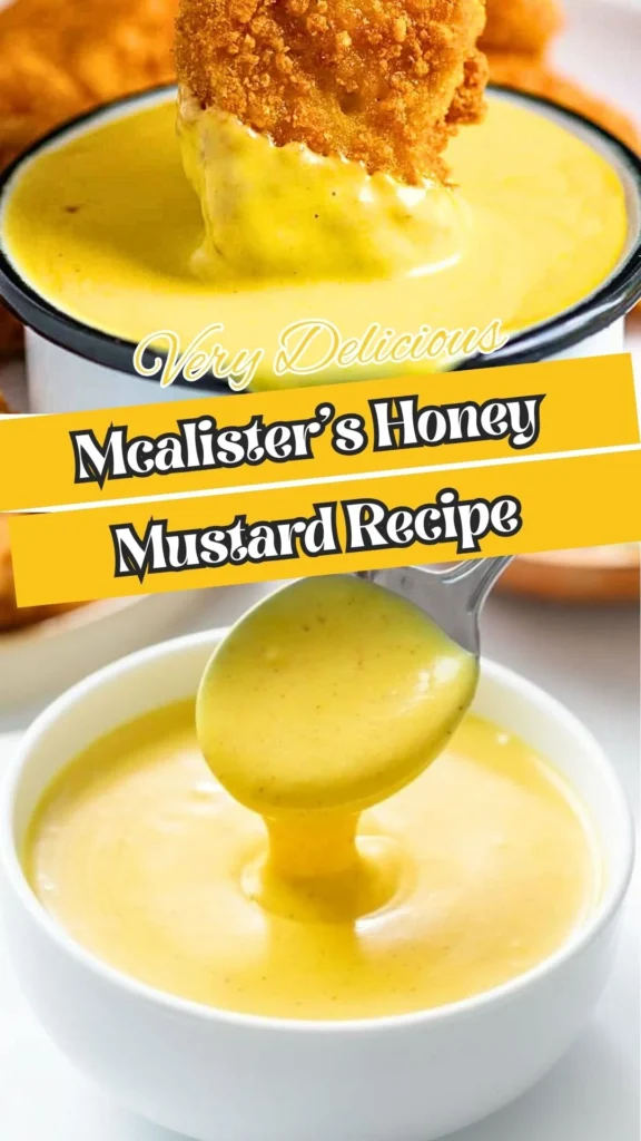 Mcalister's Honey Mustard