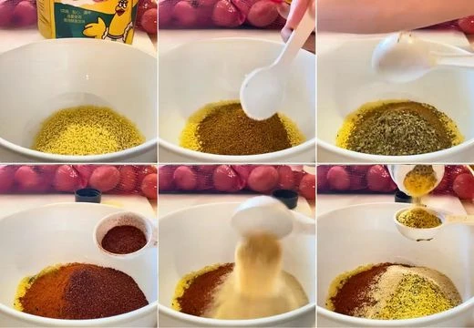 Mix the Dry Seasoning Blend