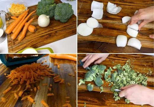 Prepare All the Vegetables