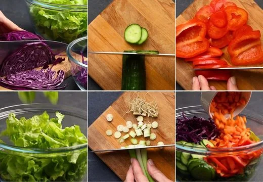 Prepare the Salad Base