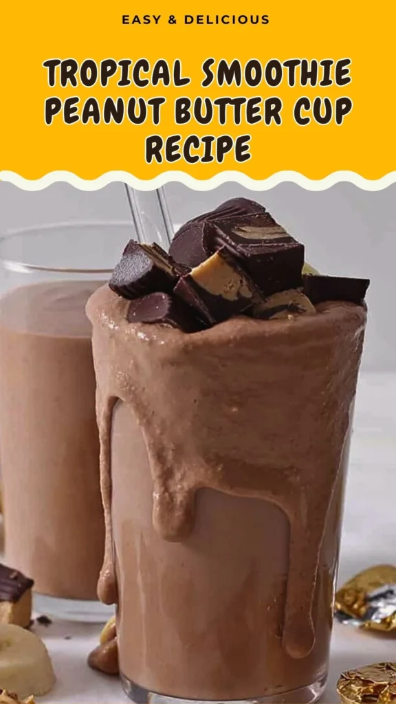 Tropical Smoothie Peanut Butter Cup