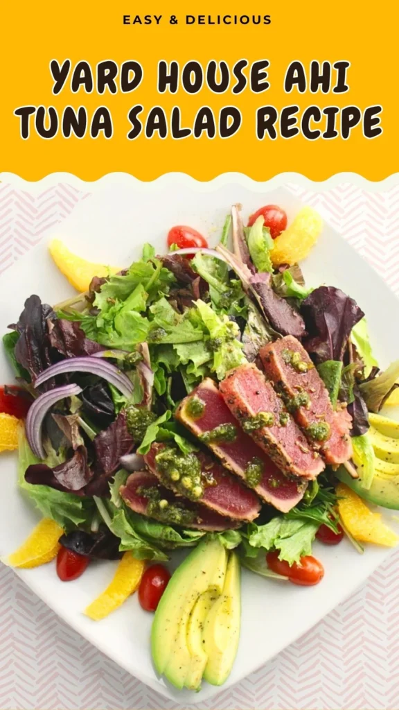 Yard House Ahi Tuna Salad