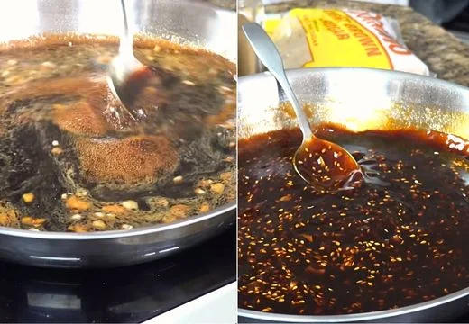 Add sesame oil and finish