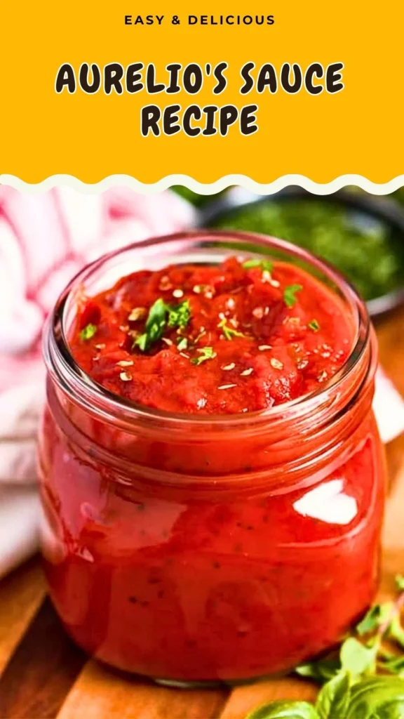 Aurelio's Sauce