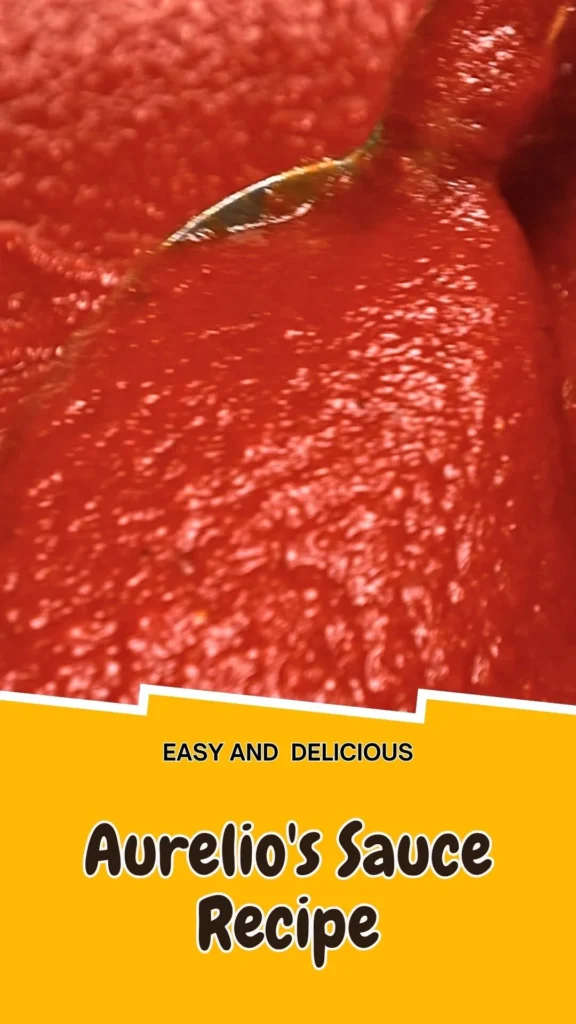 Copycat Aurelio's Sauce Recipe