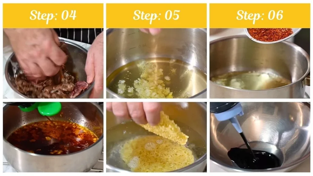 How to Make Yard House Spicy Beef Garlic Noodles