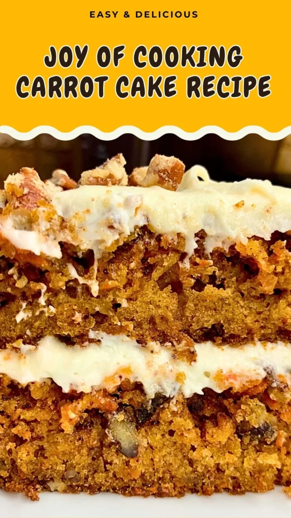 Joy of Cooking Carrot Cake