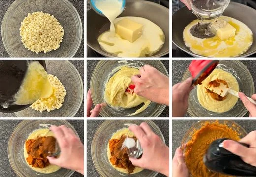 Make the Pumpkin White Chocolate Ganache