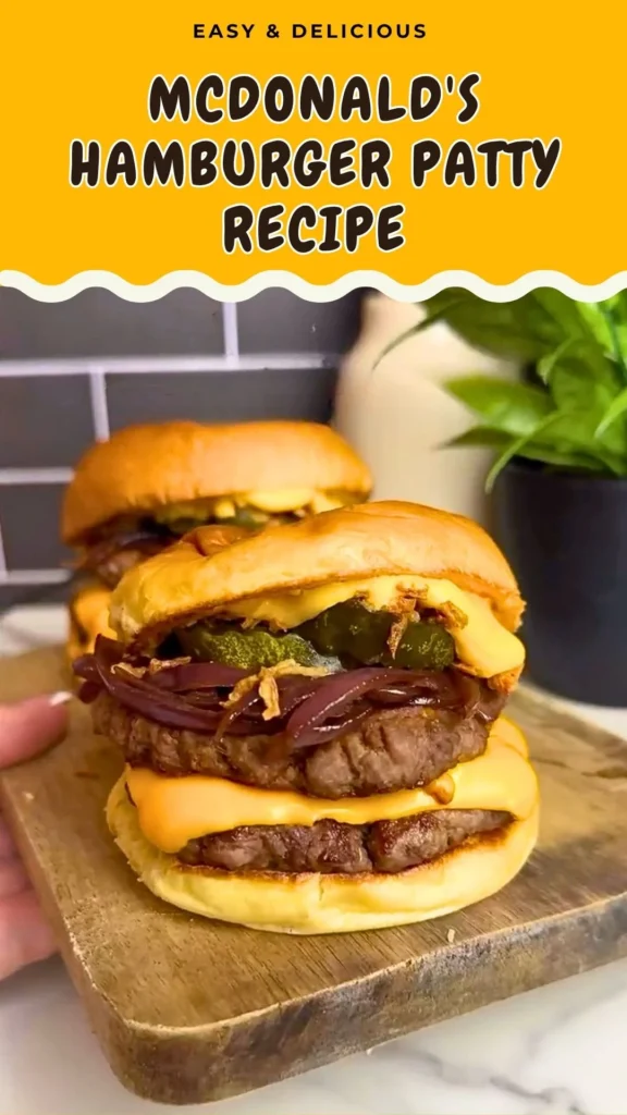 McDonald's Hamburger Patty