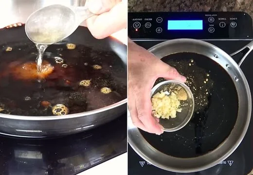 Prepare the cornstarch slurry