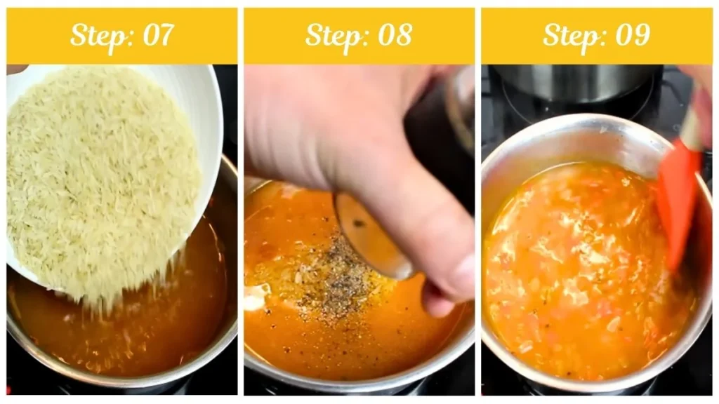 Preparing the Yard House Spicy Rice