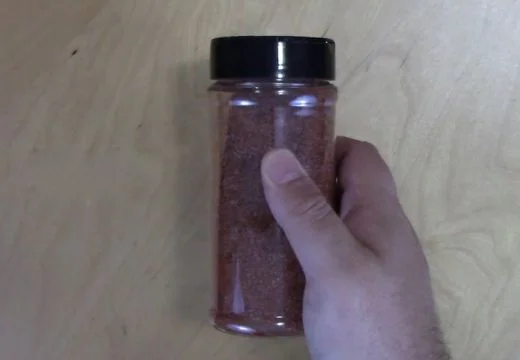 Transfer to an airtight jar