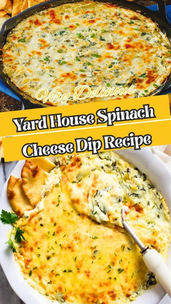 Yard House Spinach Cheese Dip