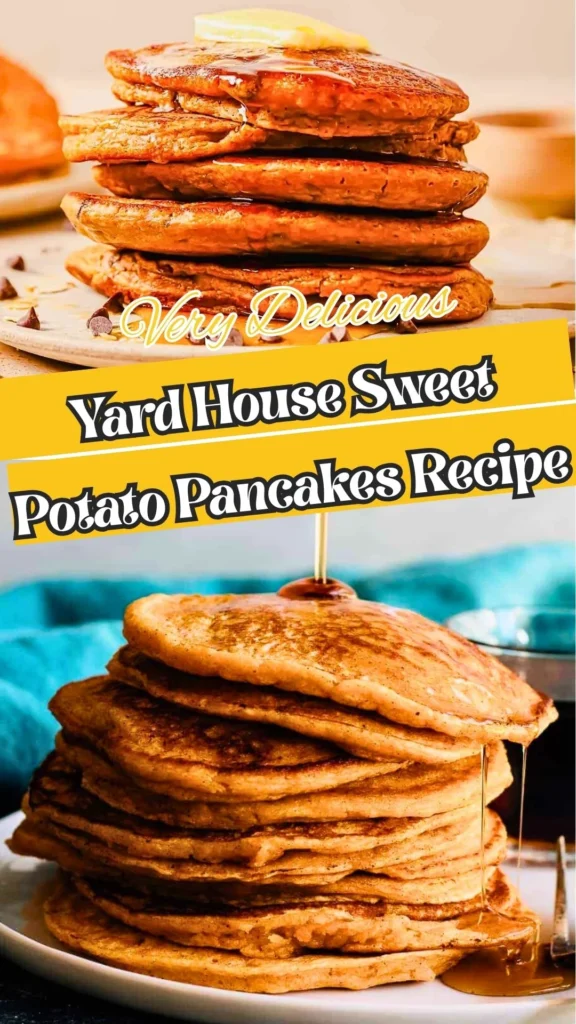 Yard House Sweet Potato Pancakes
